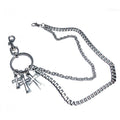 Phants Zipper Accessories Hiphop Jeans