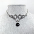 Snake Labradorite Jewelry Gothic Necklace