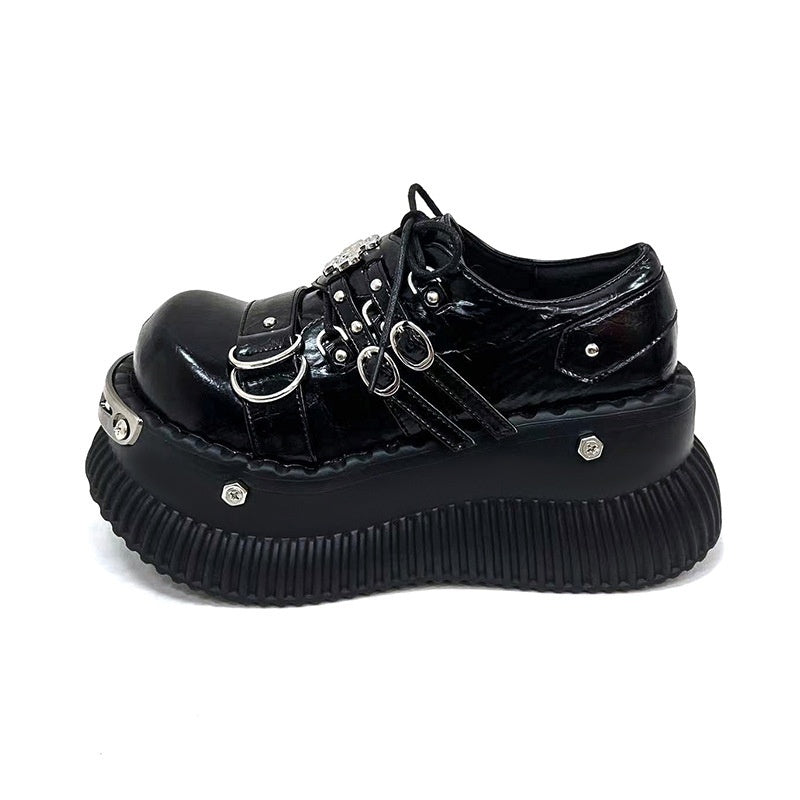 Platform Shoes Women's Sweet Cool Hot Girl Gothic Platform Shoes Dark