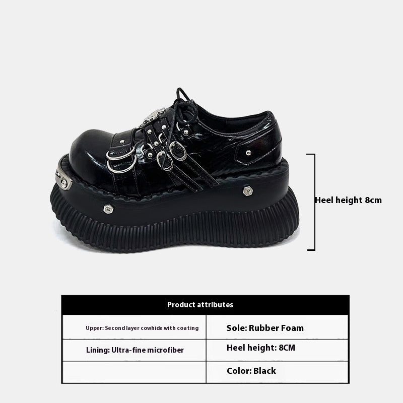 Platform Shoes Women's Sweet Cool Hot Girl Gothic Platform Shoes Dark