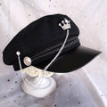 Gothic Style Soviet Army Hat Lolita Accessories